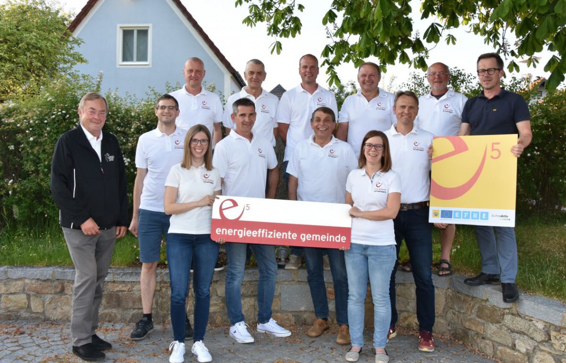 Gruppenfoto des e5-Teams der Gemeinde Echsenbach