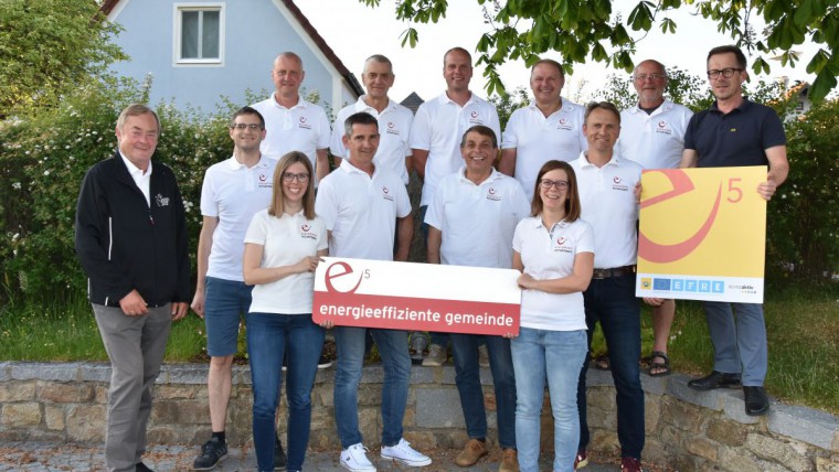 Gruppenfoto des e5-Teams der Gemeinde Echsenbach