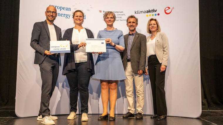 Baden erhält erneut den European Energy Award in Gold