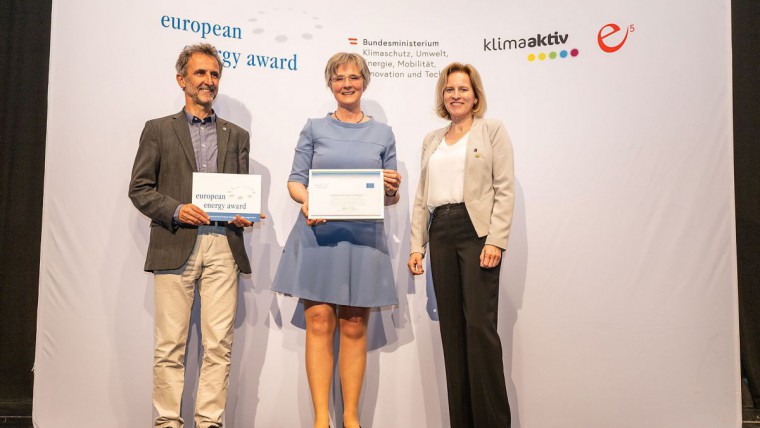 Deutsch-Wagram erhält European Energy Award in Silder