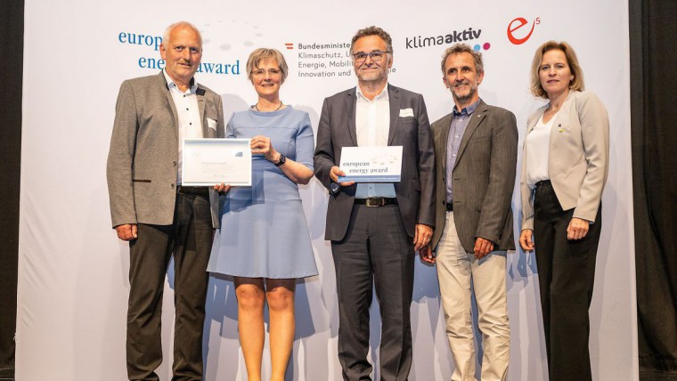 Euratsfeld wurde mit dem European Energy Award in Silber ausgezeichnet.